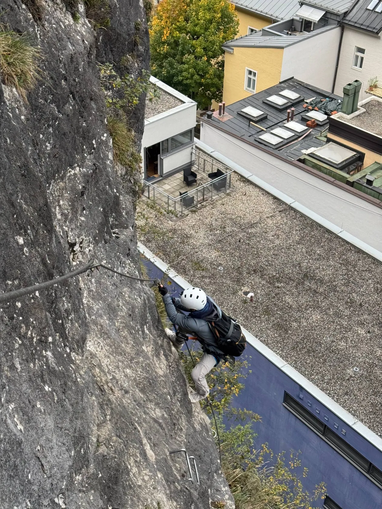City Wall Klettersteig: Salzburg's Rooftop Via Ferrata description