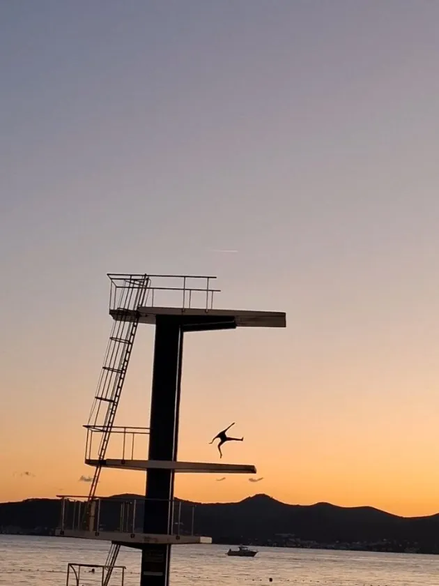 Zadar Diving Board: 3, 5 & 10 m Jumps at Kolovare details